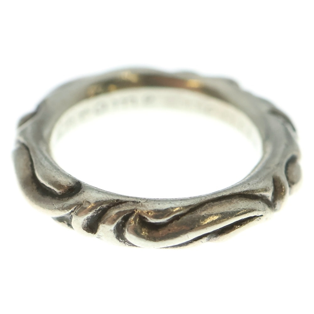 CHROME HEARTS(クロムハーツ) SCRL BAND スクロールバンド リング シルバー BCA351