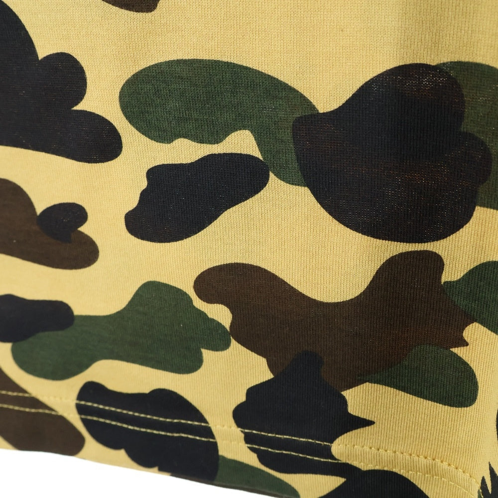 A BATHING APE(アベイシングエイプ) 1ST CAMO ONE POINT TEE APE HEAD 半袖 クルーネック Tシャツ カモフラ 1K70109011