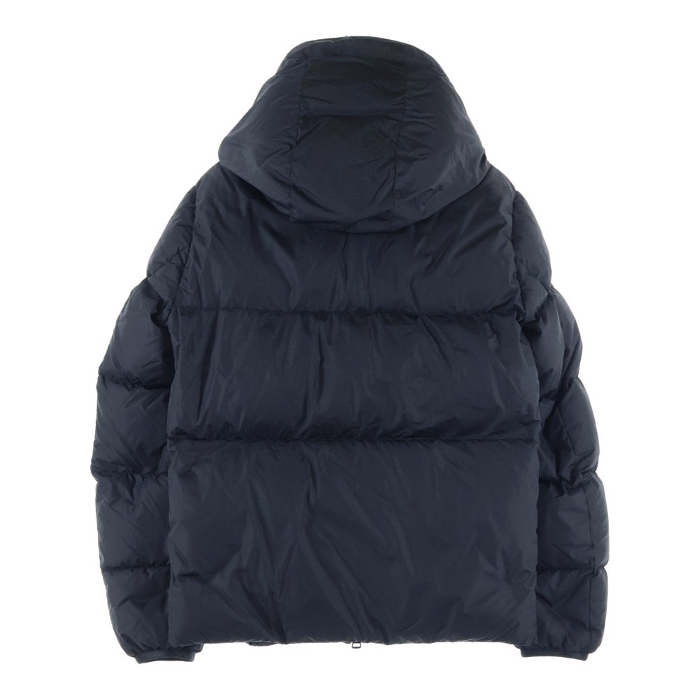 MONCLER(モンクレール) 21AW MONTCLA GIUBBOTTO モンクラー ロゴ フーデット ダウンジャケット ブラック G20911A00144 C0300