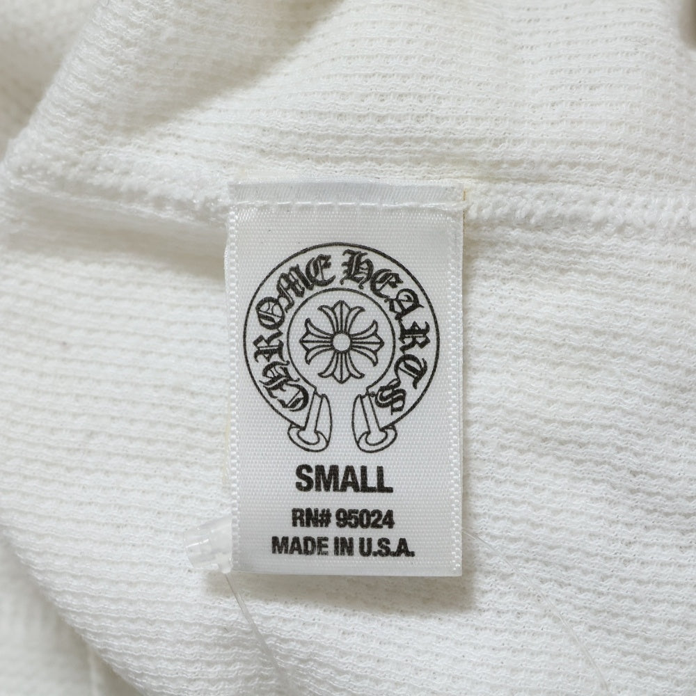 CHROME HEARTS(クロムハーツ) CH PLS THERMAL L/S TEE CHプラスプリント サーマル長袖Tシャツ ロングスリーブカットソー ホワイト