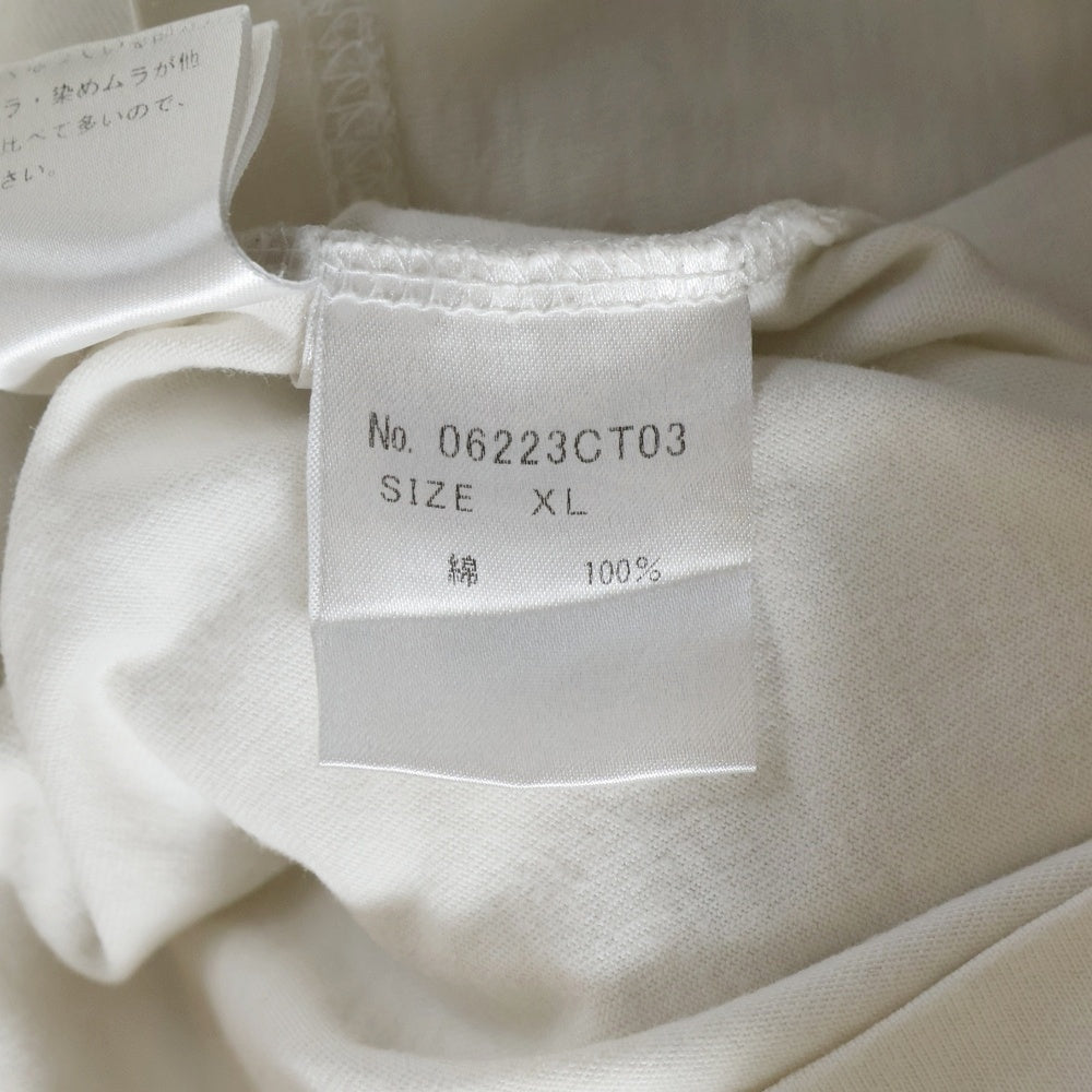 HYSTERIC GLAMOUR(ヒステリックグラマー) ×SIENA BARNES シエナバーンズ クルーネックTシャツ 半袖カットソー ホワイト 06223CT03