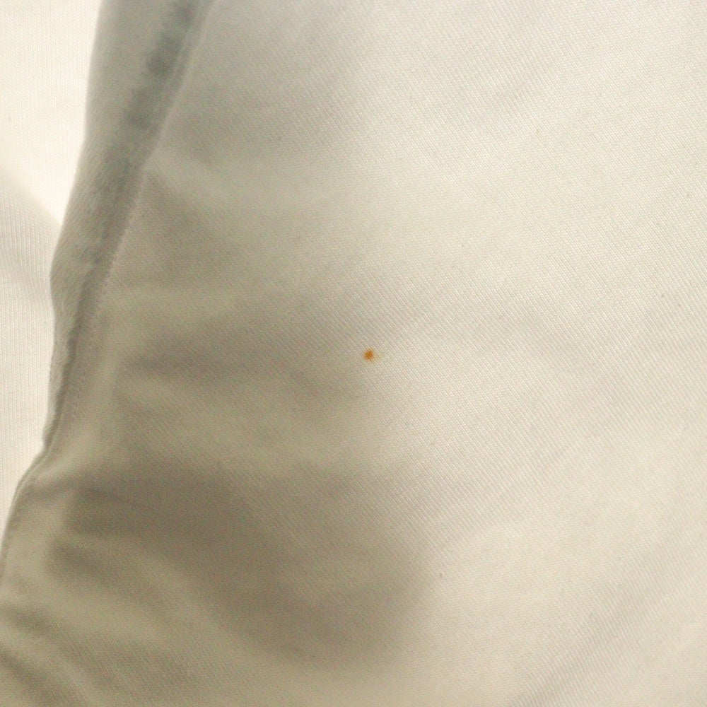 The Ennoy Professional(エンノイプロフェッショナル) 25SS CIRCLE E DRIP T-SHIRT TEE サークルE ドリップロゴ クルーネックTシャツ 半袖カットソー ホワイト SS25BRENCT03AM