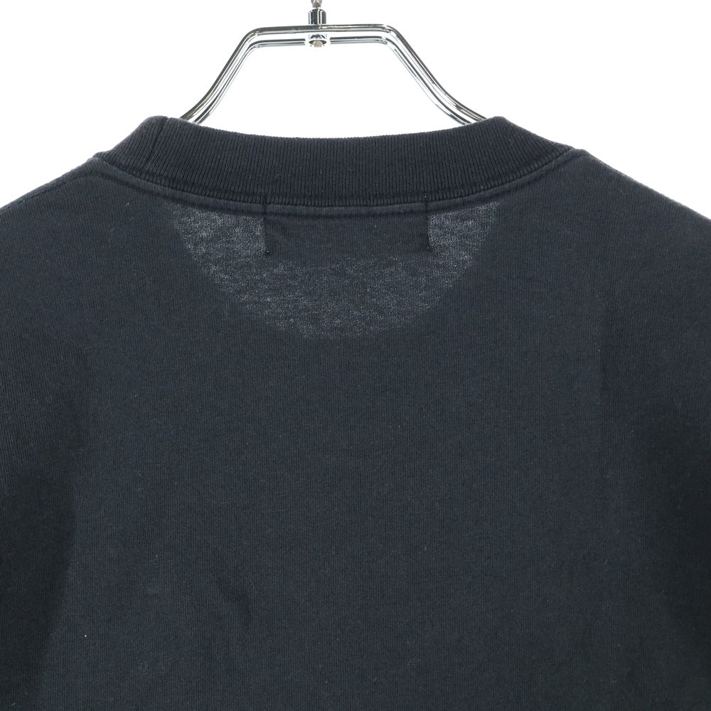 everyone(エブリワン) コットン クルーネックTシャツ 半袖カットソー ブラック EV24-CS21