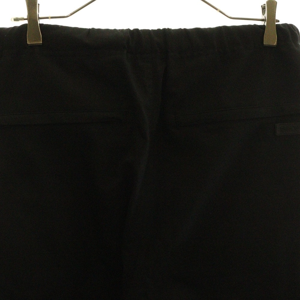 The Ennoy Professional(エンノイプロフェッショナル) BLEND RIP STOP EASY PANTS ブレンド リップストップ イージーパンツ テーパードパンツ ブラック AW23BRENPT03LP