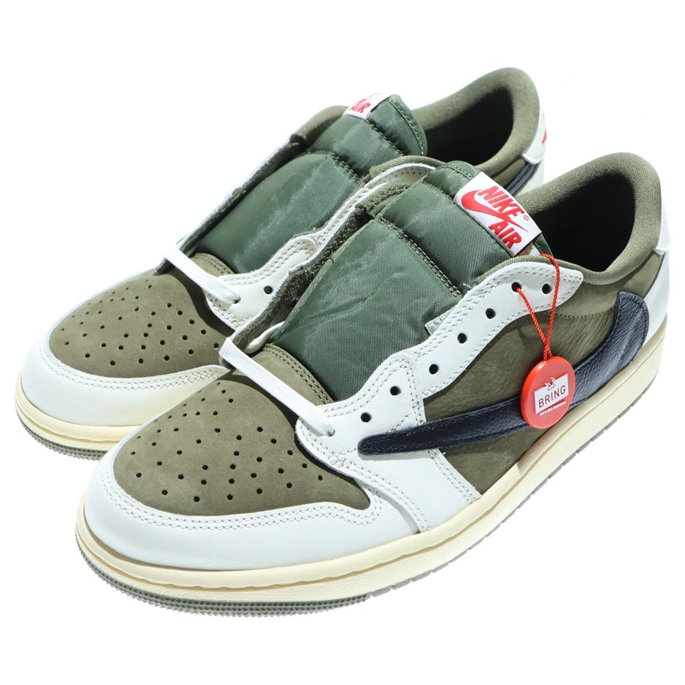 NIKE(ナイキ) ×TRAVIS SCOTT AIR JORDAN 1 LOW OG SP Reverse Olive