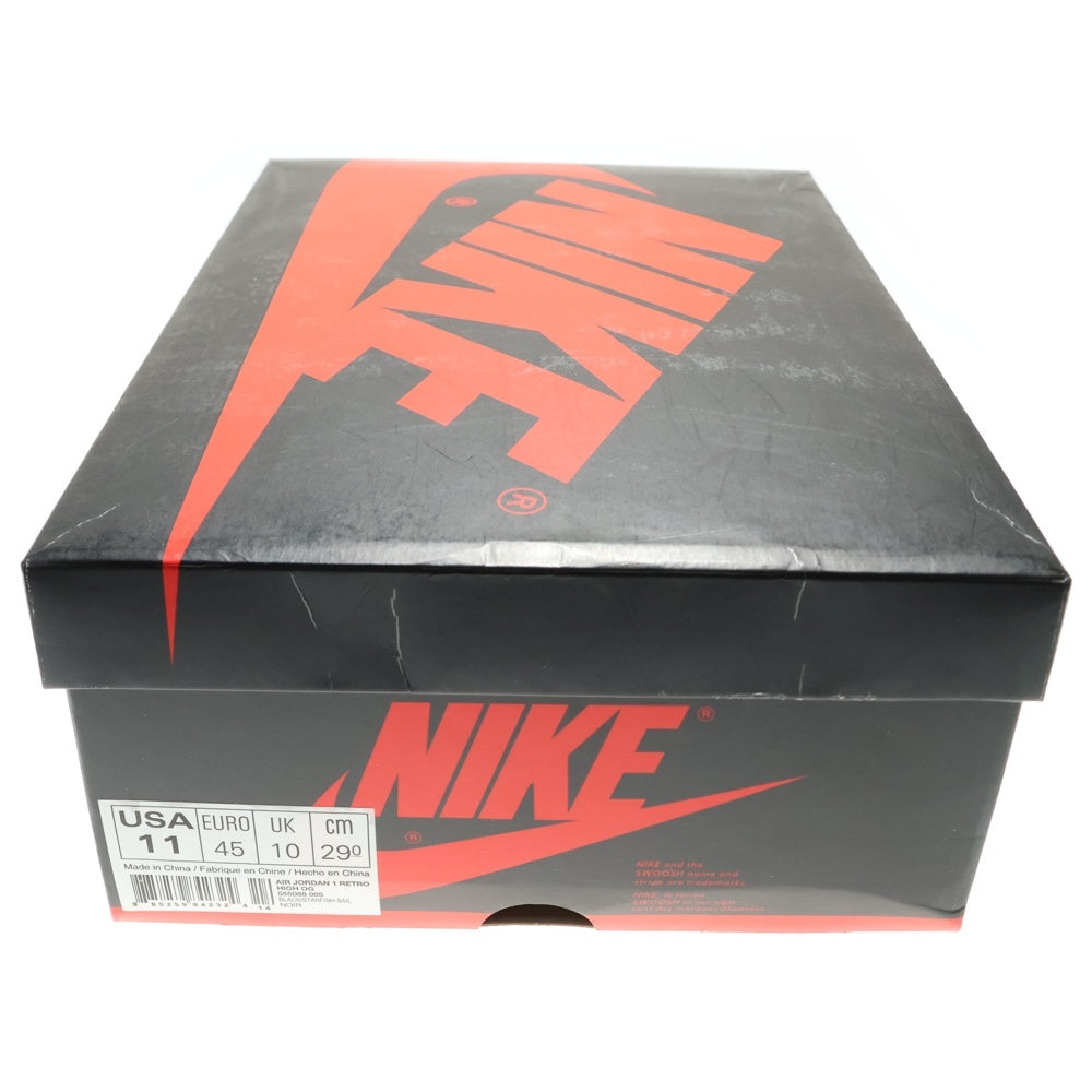 NIKE(ナイキ) AIR JORDAN 1 RETRO HIGH OG SHATTERED BACKBOARD エアジョーダン1レトロハイシャッタードバックボード ハイカットスニーカー US11/29.0cm 555088-005