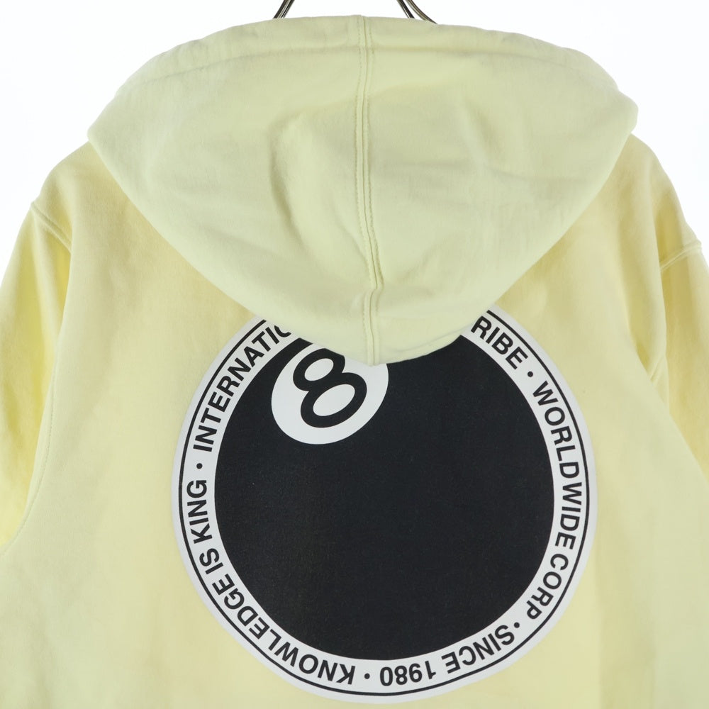 STUSSY(ステューシー) 8ball プルオーバー パーカー 1924646 イエロー