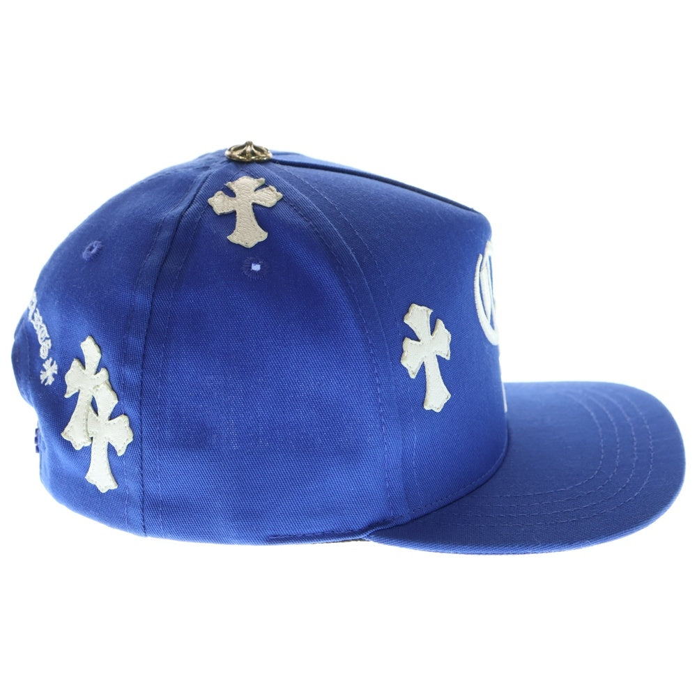 CHROME HEARTS(クロムハーツ) CH HAT クロスパッチベースボールキャップ ブルー