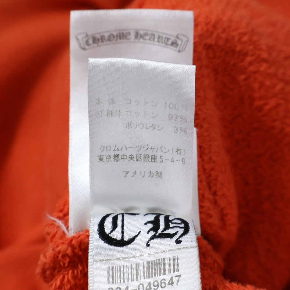 CHROME HEARTS(クロムハーツ) SWTSHRT PPO U HD PLVR MATTY RED MATTY BOY マッティボーイチョンパープリテンスプルオーバーフーディ パーカー オレンジ