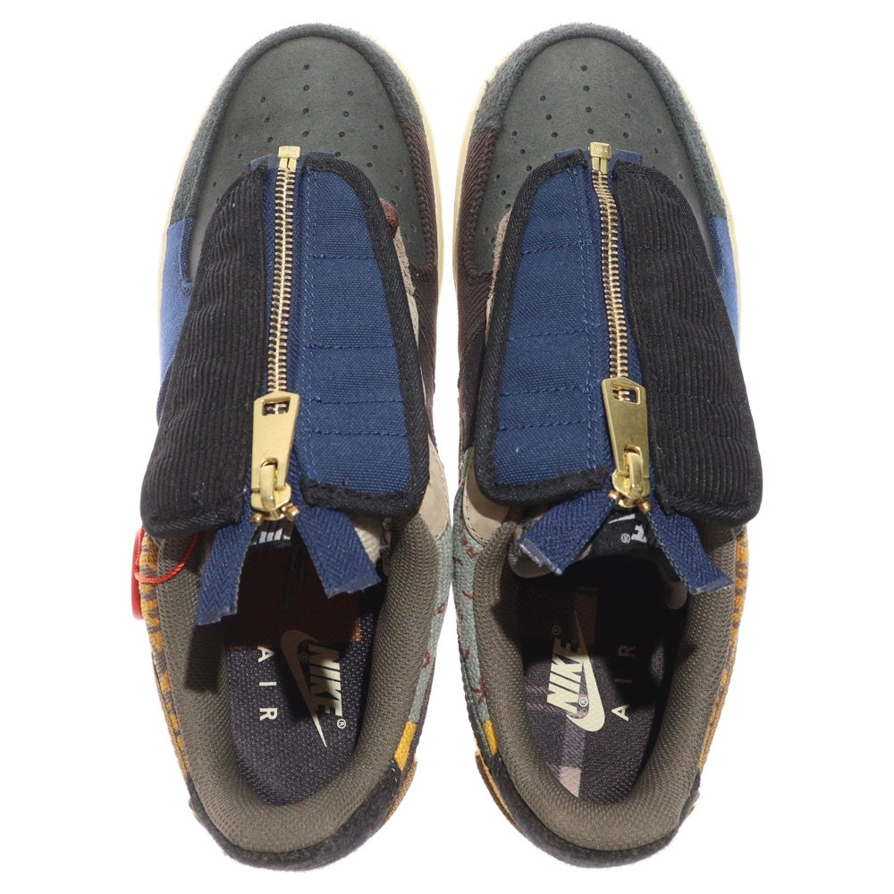 NIKE(ナイキ) ×TRAVIS SCOTT AIR FORCE 1 LOW CACTUS JACK トラヴィススコット エアフォース1 カクタスジャック ローカットスニーカー マルチ US8.5/26.5cm CN2405‐900