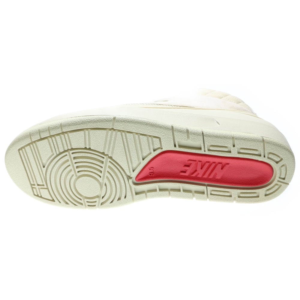 NIKE(ナイキ) ×JUST DON AIR JORDAN 2 RETRO BEACH ジャストドン エアジョーダン2レトロ ビーチ ハイカットスニーカー ベージュ US9.5/27.5cm 834825-250