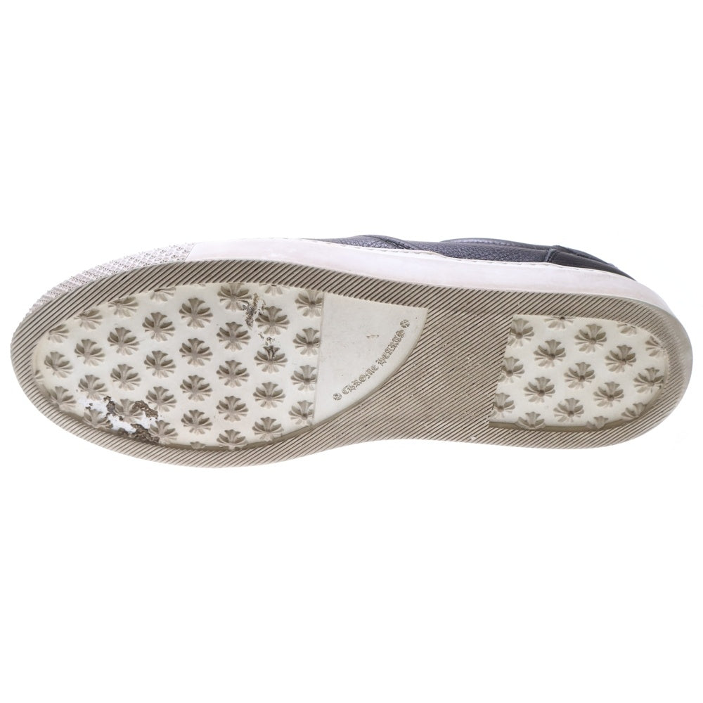 CHROME HEARTS(クロムハーツ) SLIP ON スリッポン CHプラス レザーパッチ ダガー ローカットスニーカー ブラック/ホワイト