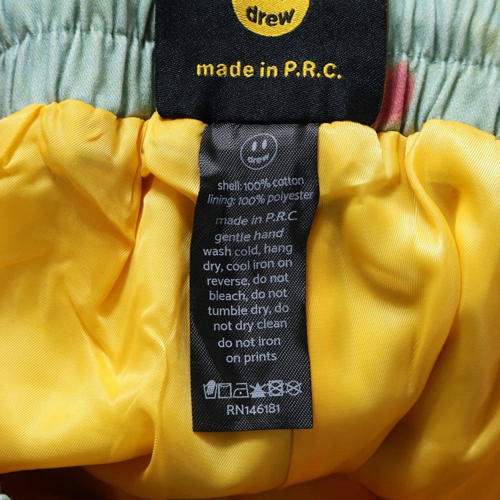 drew house(ドリューハウス) Bougainvillea track pants ブーゲンビリア コーデュロイサイドライン トラックパンツ マルチカラー