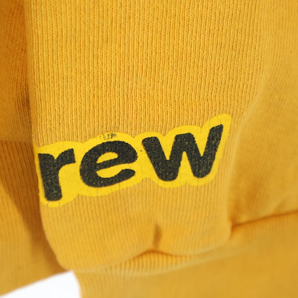 drew house(ドリューハウス) FRONT LOGO MASCOT HOODIE フロントロゴプリントプルオーバースウェットパーカー フーディー イエロー