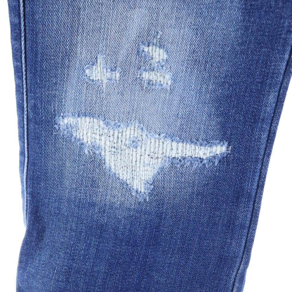 DIESEL(ディーゼル) GRACEY-T ダメージ加工 デニムスキニーパンツ インディゴ レディース 00SE9X