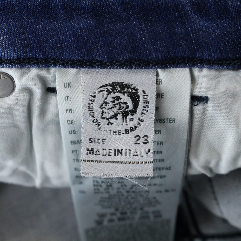 DIESEL(ディーゼル) GRACEY-T ダメージ加工 デニムスキニーパンツ インディゴ レディース 00SE9X