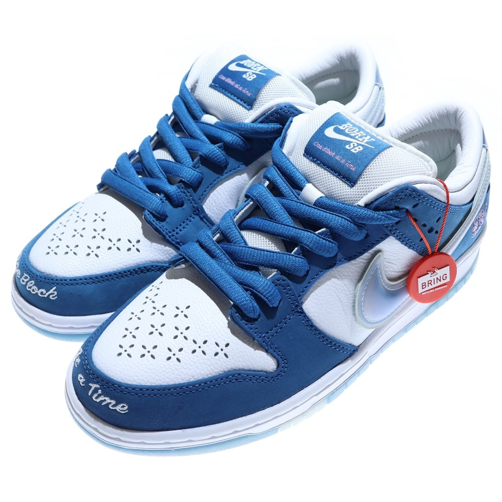 NIKE SB(ナイキエスビー) ×BORN X RAISED SB DUNK LOW PRO QS ONE BLOCK AT A TIME ボーンアンドレイズド SBダンク ロー プロ ローカットスニーカー US8/26cm FN7819-400