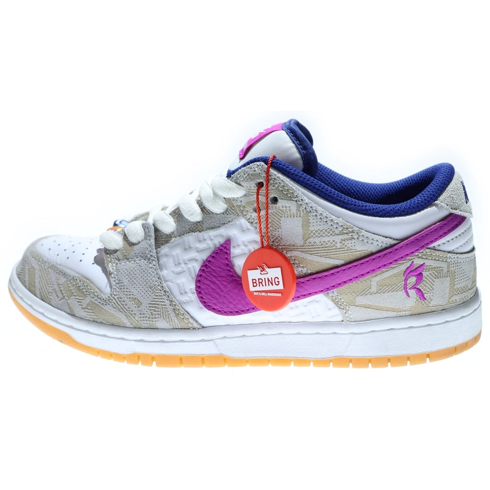 NIKE SB(ナイキエスビー) ×RAYSSA LEAL DUNK LOW PRM RL PURE PLATINUM ライッサ レアウ ダンク ローカットスニーカー マルチカラー US7.5/25.5cm FZ5251-001