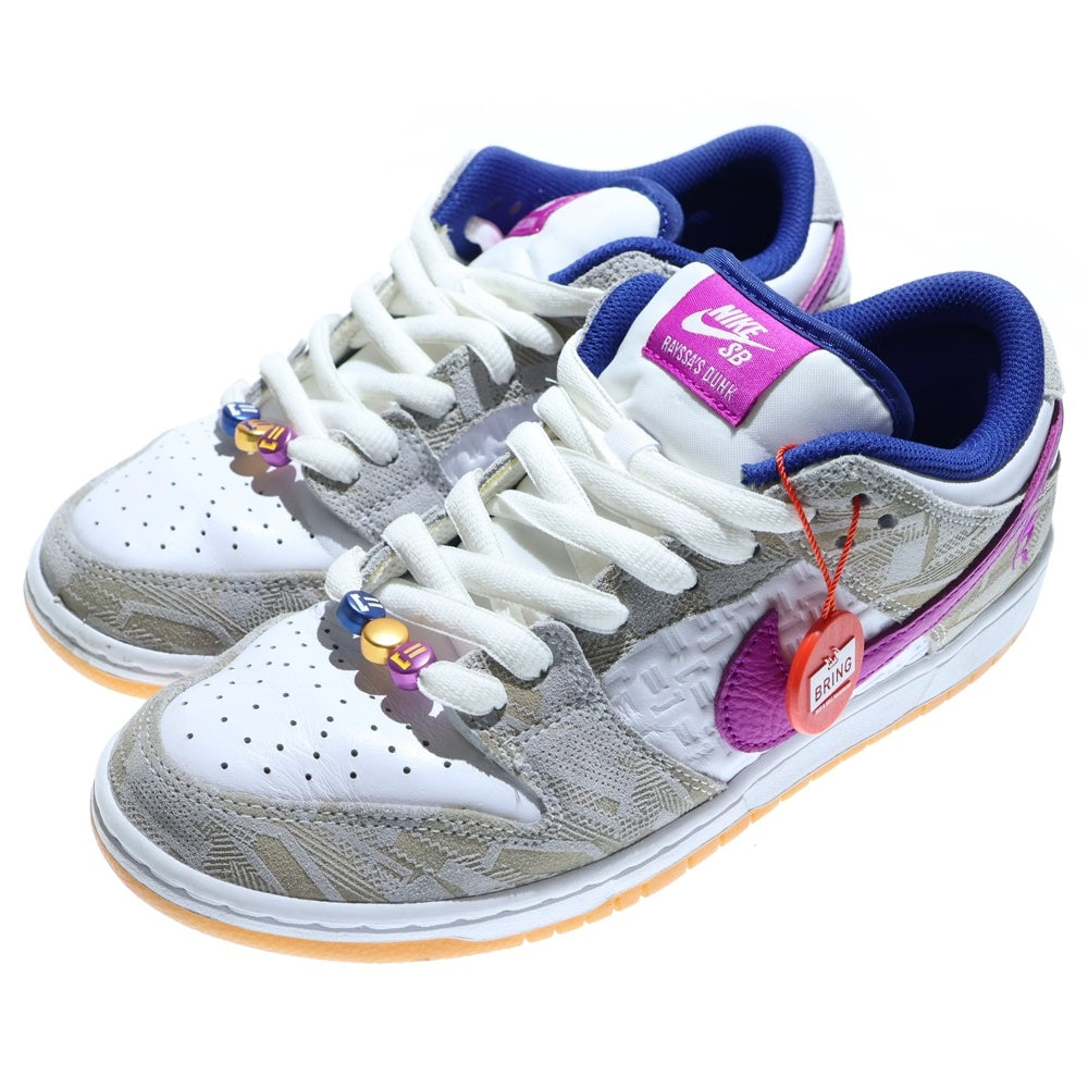 ライッサ・レアウ× ナイキ SB ダン クローPRMピュアプラチナムアン25cm NIKE SB(ナイキエスビー) ×RAYSSA LEAL DUNK LOW PRM RL PURE PLATINUM