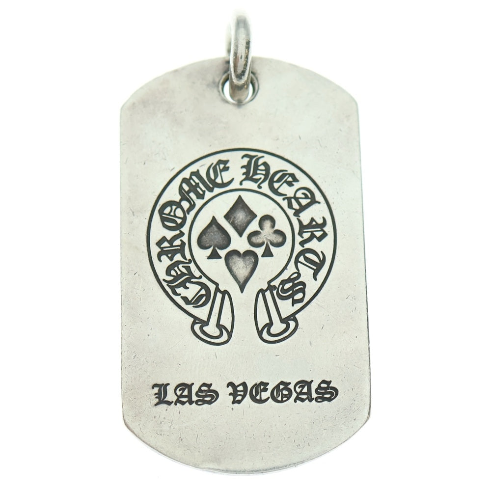 CHROME HEARTS(クロムハーツ) D TAG LRG LTD ラージドッグタグ ラスベガス限定ラージドッグタグネックレストップ