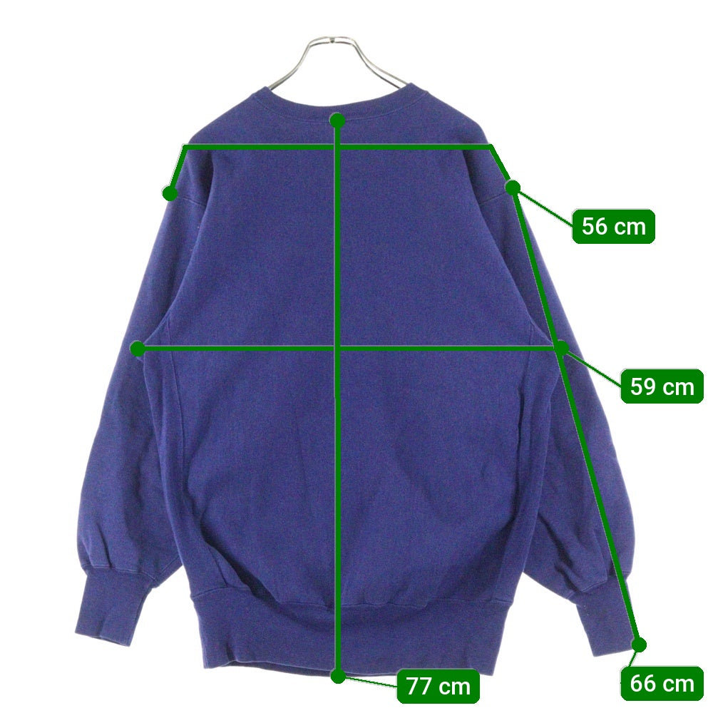 CHAMPION(チャンピオン) 90s 刺繍トリコタグ 目あり パープル スウェット トレーナー