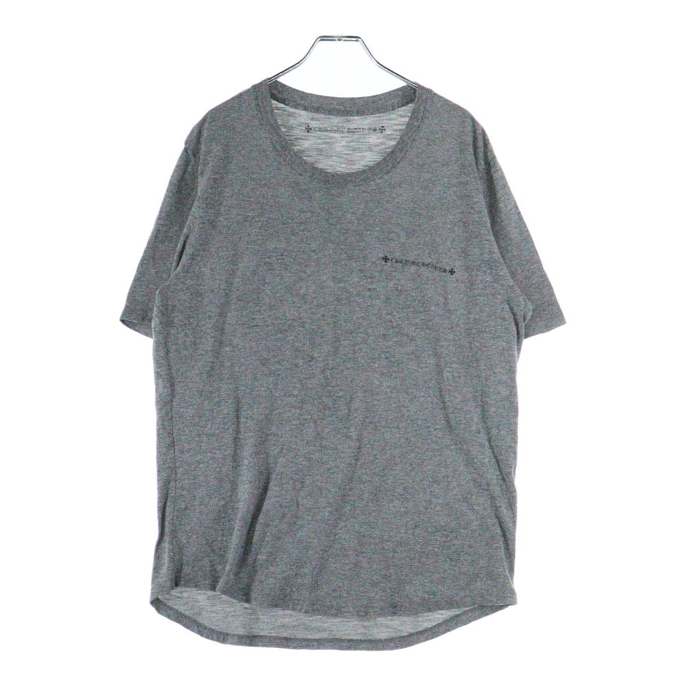 CHROME HEARTS(クロムハーツ) DAGGER S/S Tee バックダガープリント クルーネック 半袖Tシャツ グレー