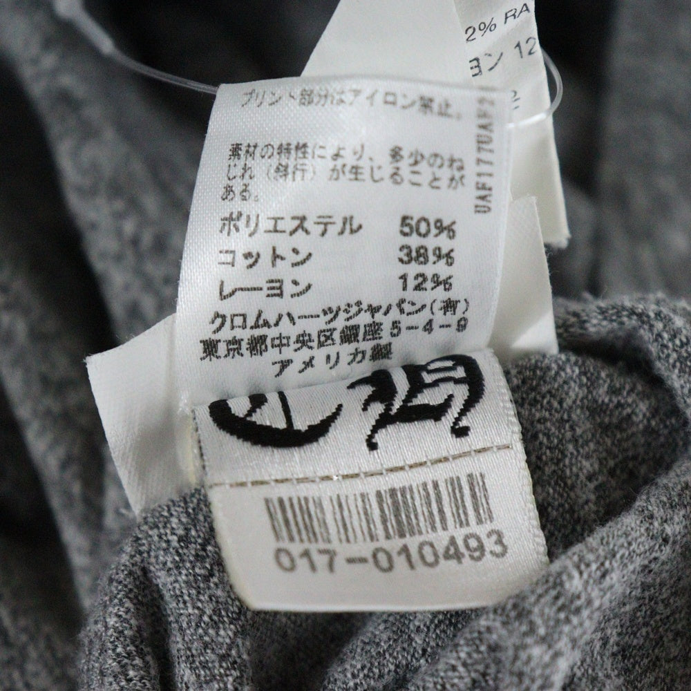 CHROME HEARTS(クロムハーツ) DAGGER S/S Tee バックダガープリント クルーネック 半袖Tシャツ グレー