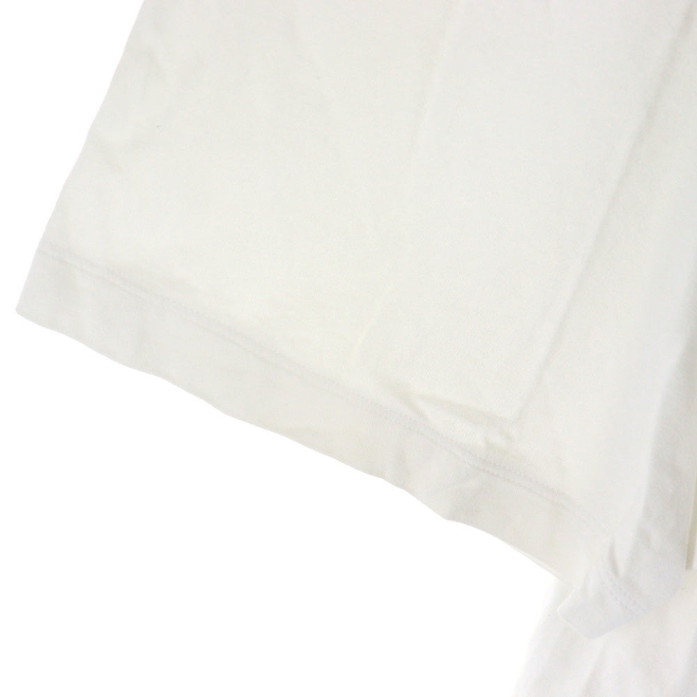 THOM BROWNE(トムブラウン) サイドスリッド クルーネック 半袖Tシャツ ホワイト MJS067A-00042100