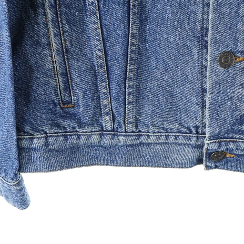 BALENCIAGA(バレンシアガ) 19AW フロント刺繍ロゴ デニムジャケット インディゴ 594386 TCW03