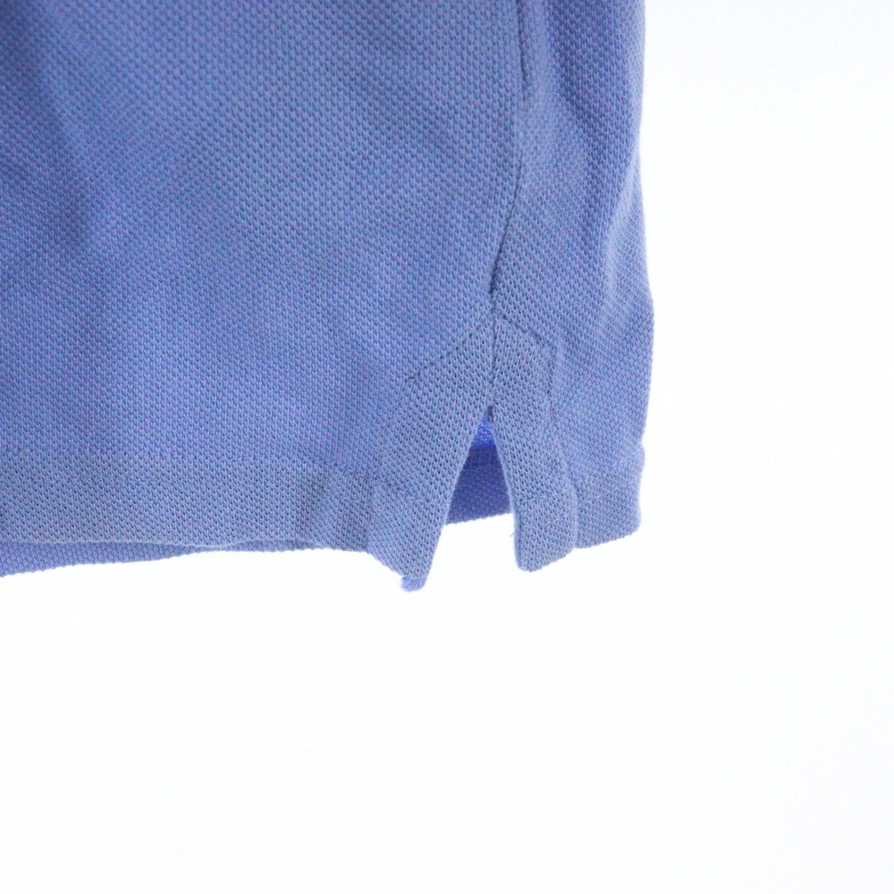 MONCLER(モンクレール) AGLIA POLO MANICA CORTA 胸ロゴワッペン 半袖ポロシャツ ブルー E10918345600