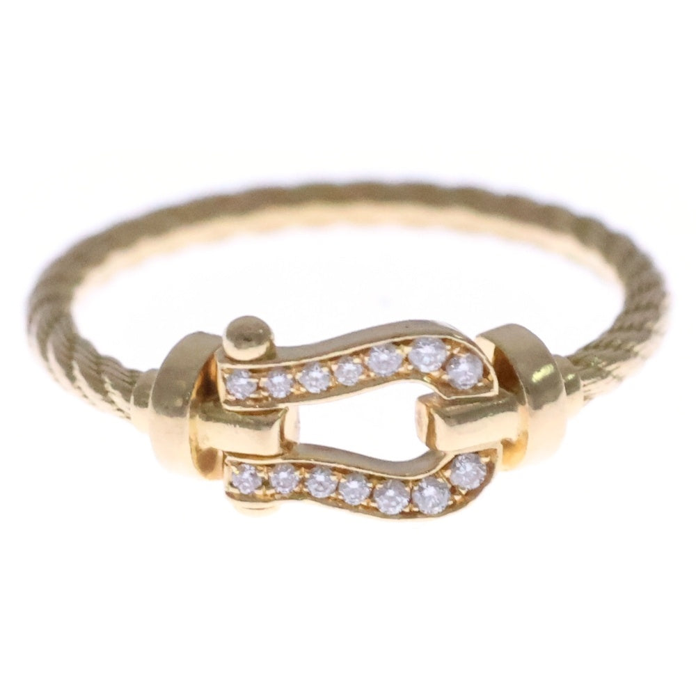 FRED(フレッド) フォース10 スモールモデル ダイヤ ツイスト リング ゴールド