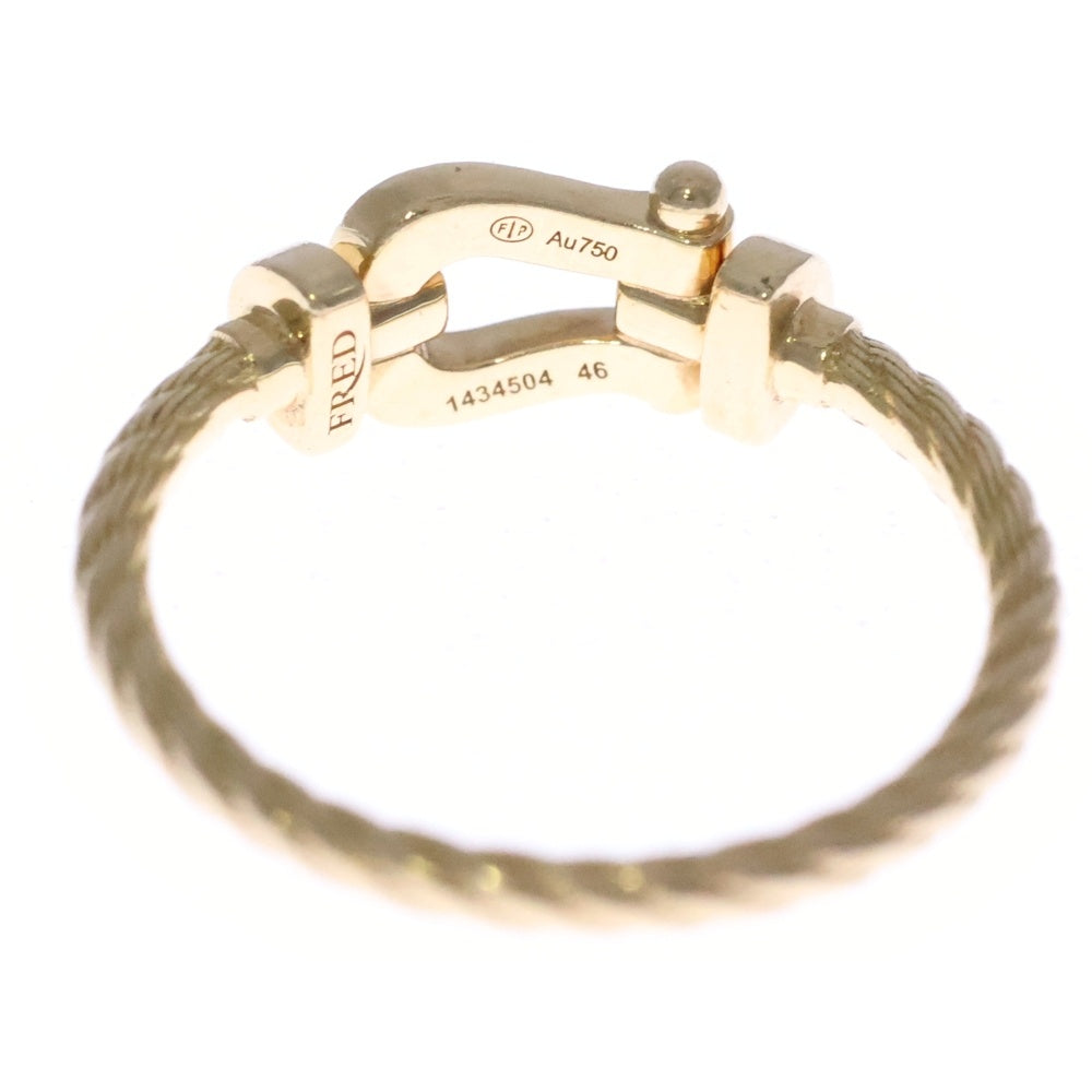 FRED(フレッド) フォース10 スモールモデル ダイヤ ツイスト リング ゴールド
