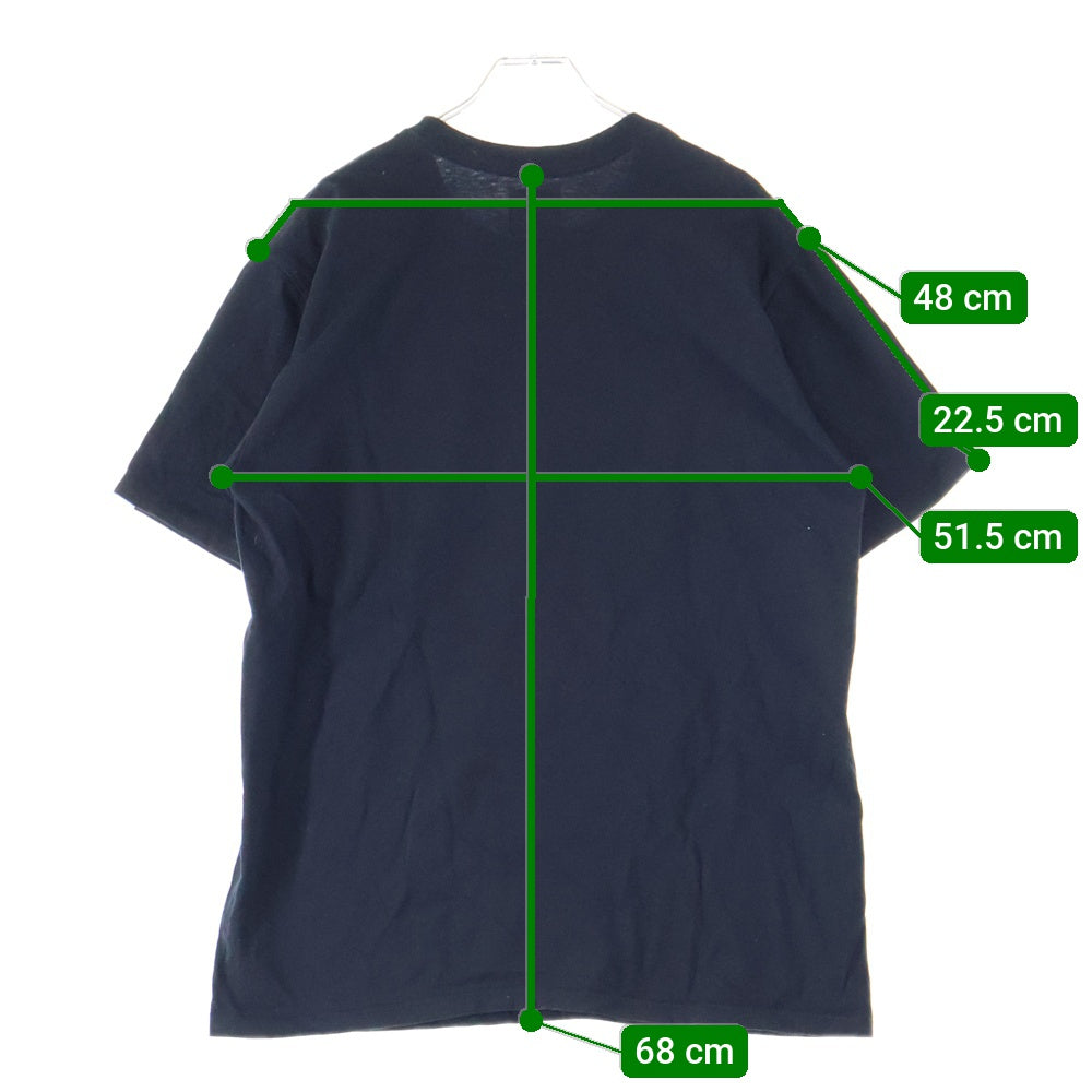 WTAPS(ダブルタップス) フロントロゴプリント 半袖 クルーネック Tシャツ ブラック