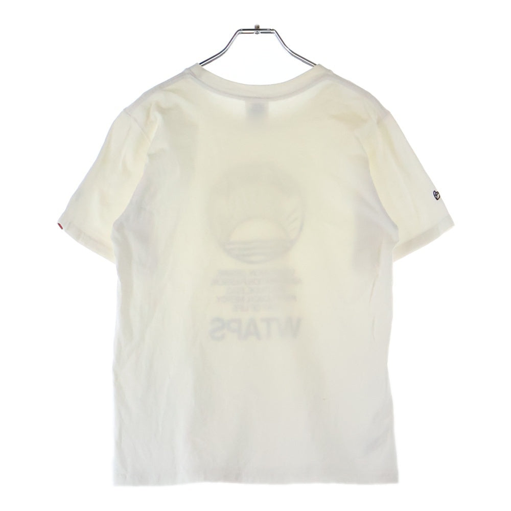 WTAPS(ダブルタップス) ×BULLINK RISE ABOVE プリント 半袖 クルーネック Tシャツ ホワイト