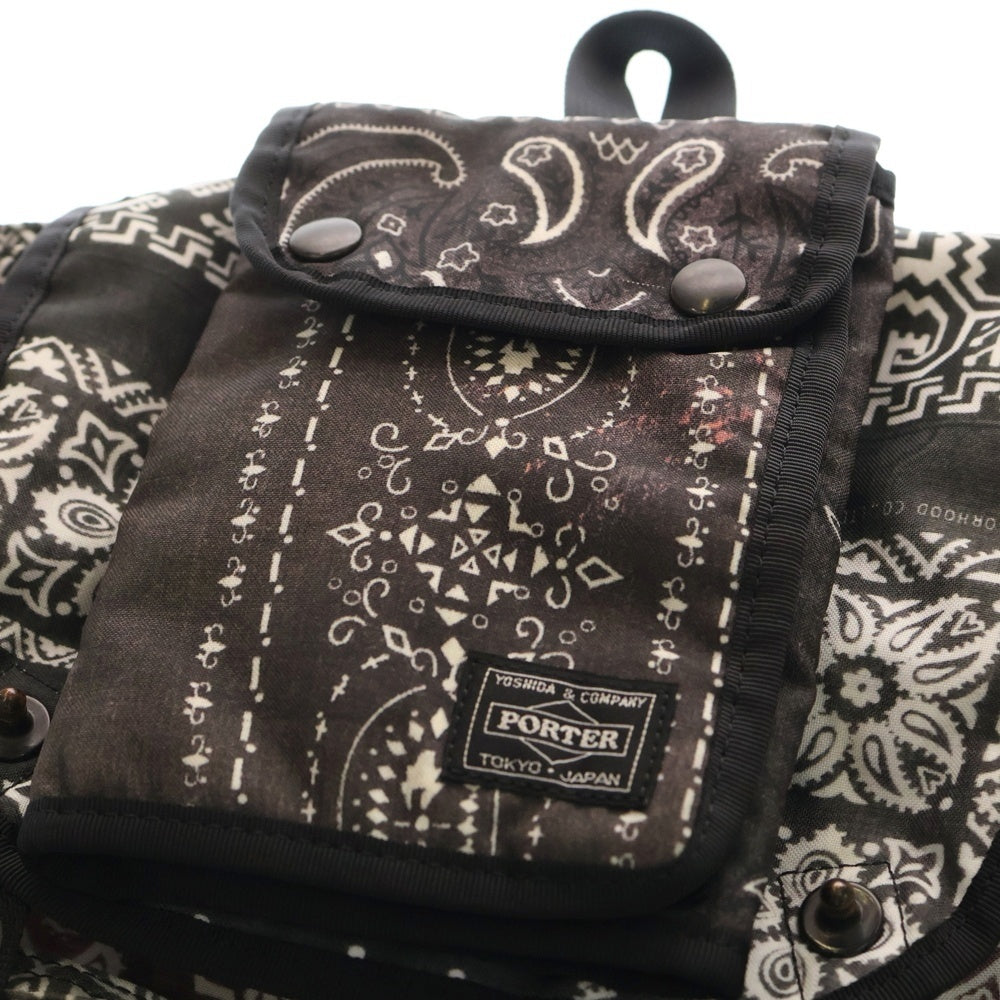 PORTER(ポーター) ×NEIGHBORHOOD NHPT.BACKPACK E-LUGGAGE BANDANA リュック バンダナ ペイズリー