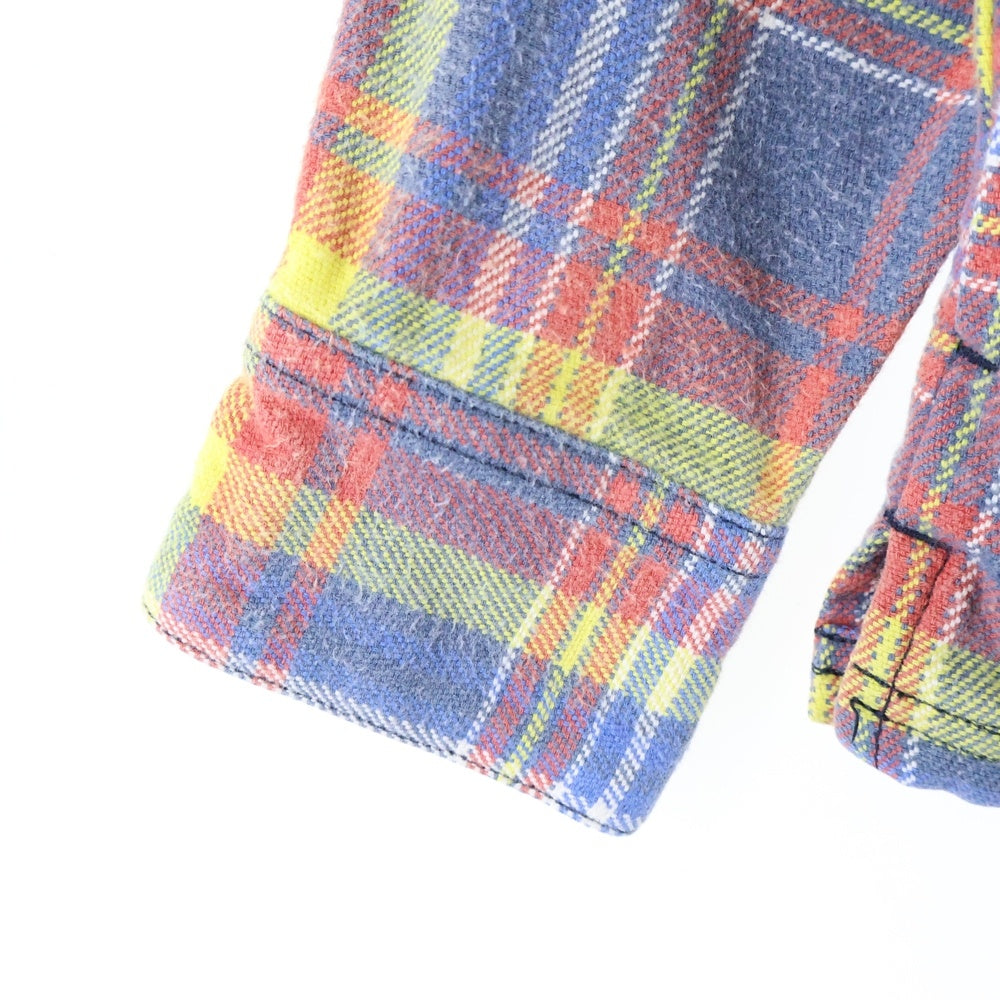 NEIGHBORHOOD(ネイバーフッド) CLASS-5 NEL 長袖シャツ コットンシャツ ボタン チェック マルチカラー 131SECFN-SHM01