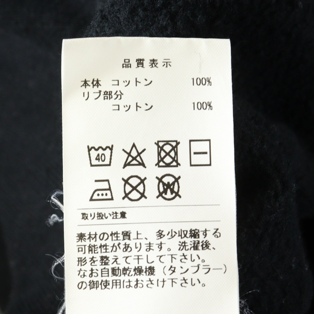 FPAR/FORTY PERCENTS AGAINST RIGHTS(フォーティーパーセント アゲインストライツ) 両面プリント プルオーバーパーカー ブラック