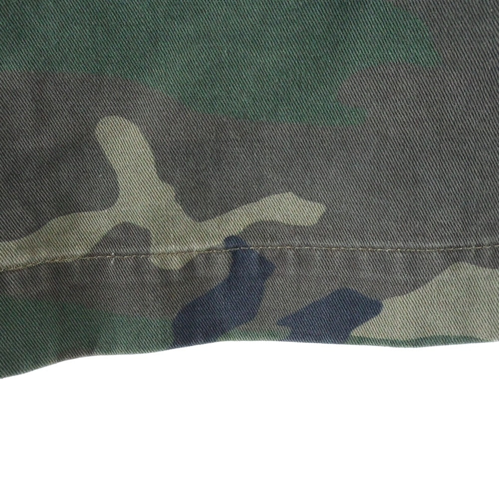 WTAPS(ダブルタップス) 16AW 162LTDT-SHM02 HBT LS 02 SHIRT ミリタリーカモフラ長袖シャツジャケット カーキ