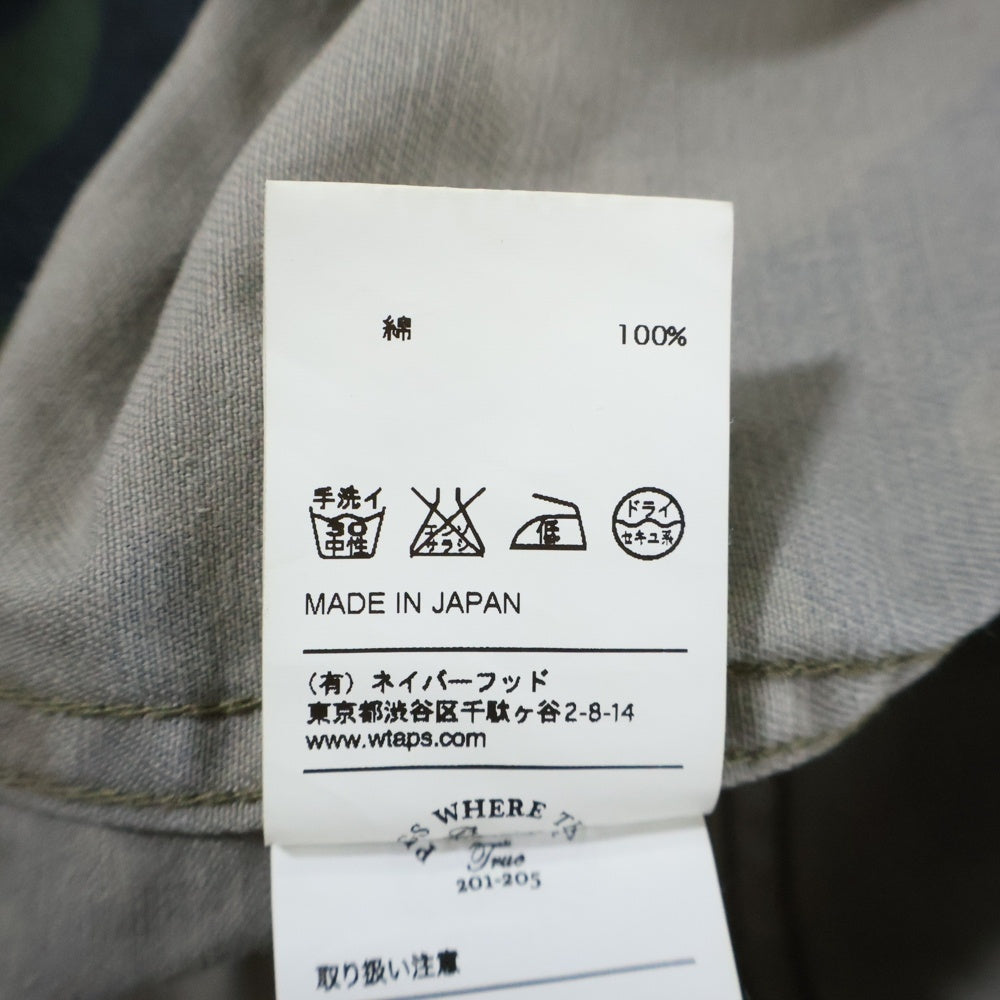 WTAPS(ダブルタップス) 16AW 162LTDT-SHM02 HBT LS 02 SHIRT