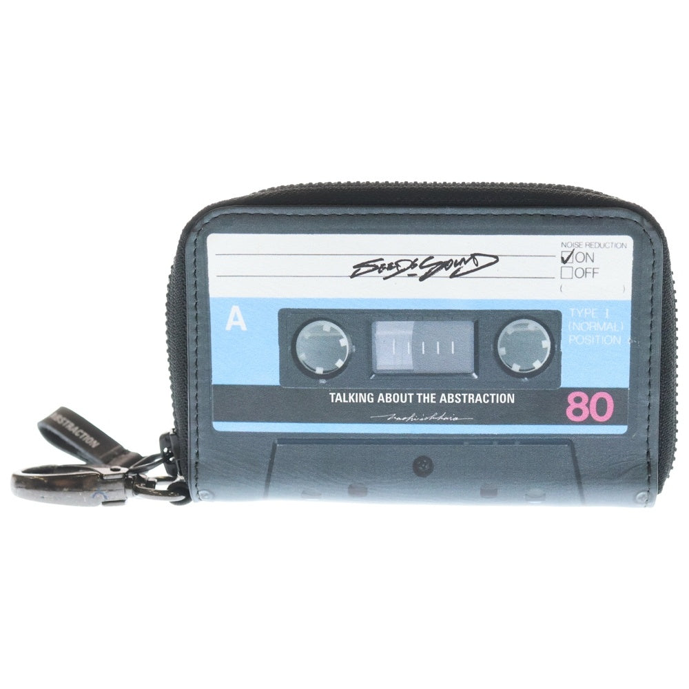 TALKING ABOUT THE ABSTRACTION(トーキング アバウト ザ アブストラクション) 24AW PRINT KEY CACE 転写 キーケース ブラック NPT-ACC-003