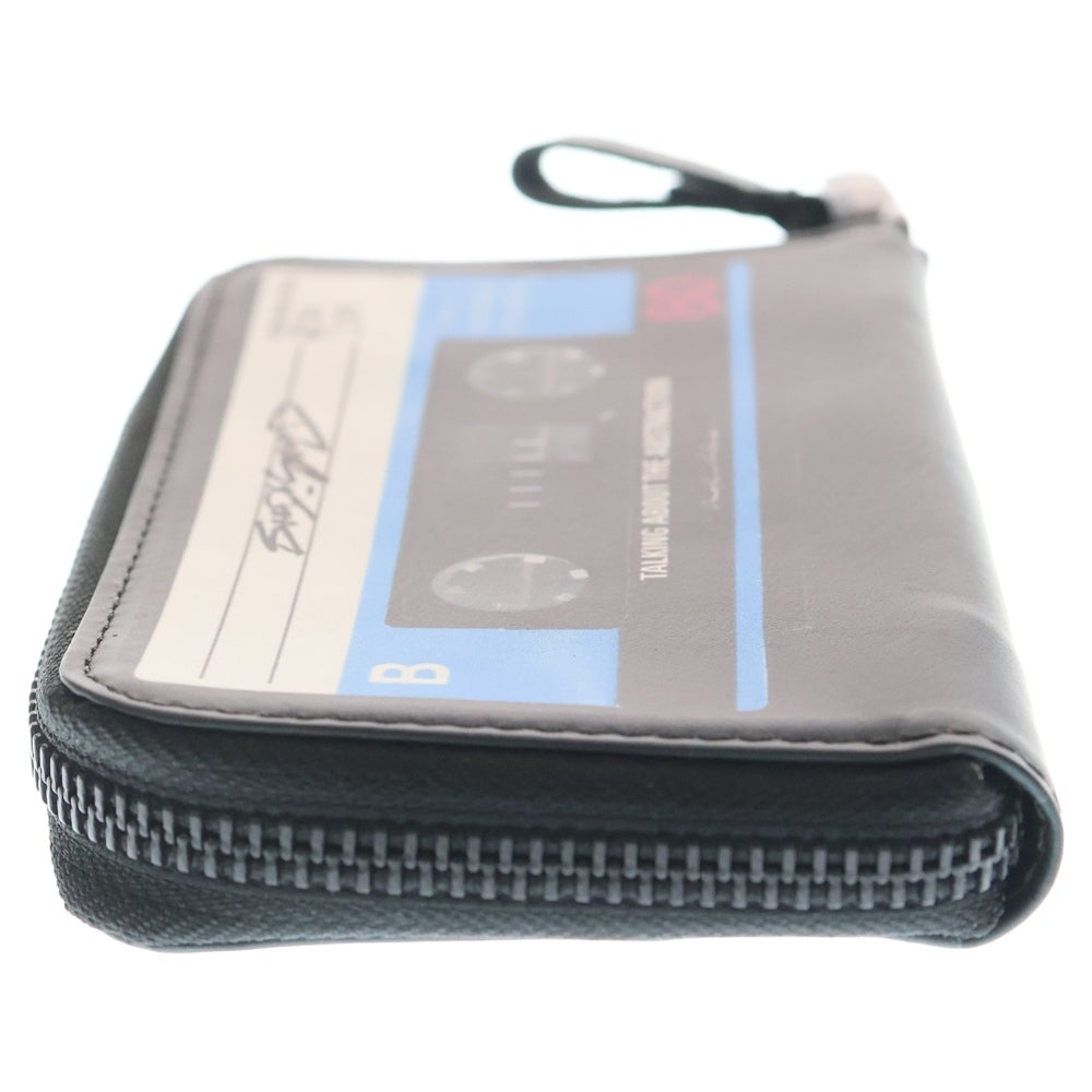 TALKING ABOUT THE ABSTRACTION(トーキング アバウト ザ アブストラクション) 24AW PRINT KEY CACE 転写 キーケース ブラック NPT-ACC-003