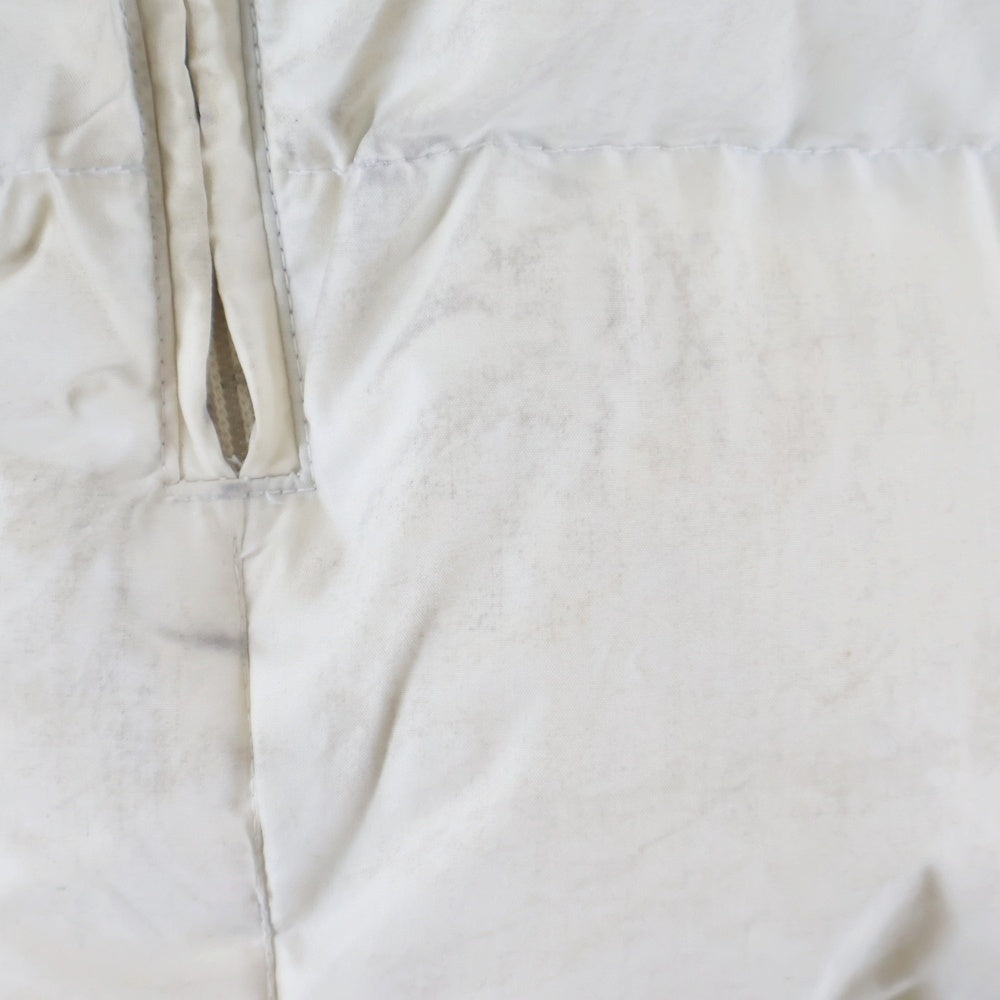 MONCLER(モンクレール) ASICS製 袖ロゴワッペン付 ダウンジャケット ホワイト SMQ-292