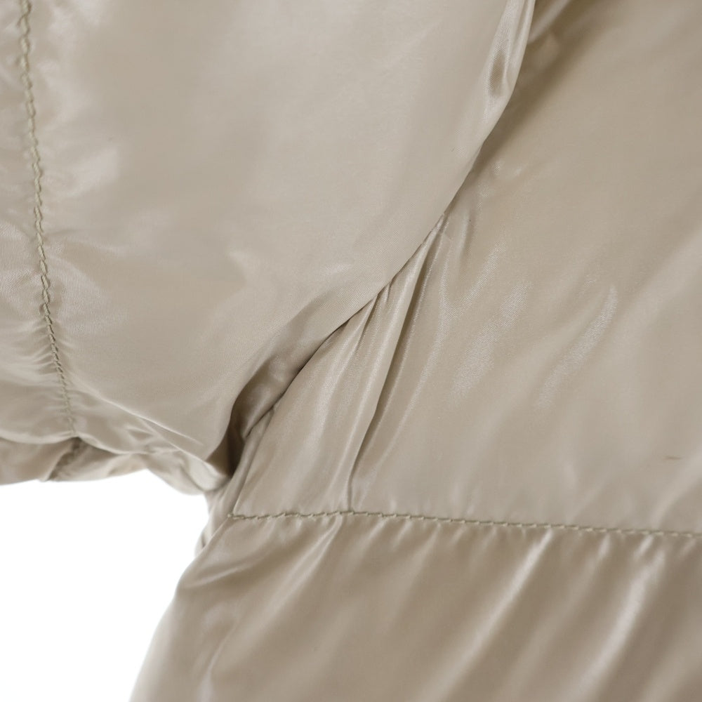 DUVETICA(デュベティカ) フルジップ フード付き ナイロン ダウンジャケット ベージュ U.2250.00