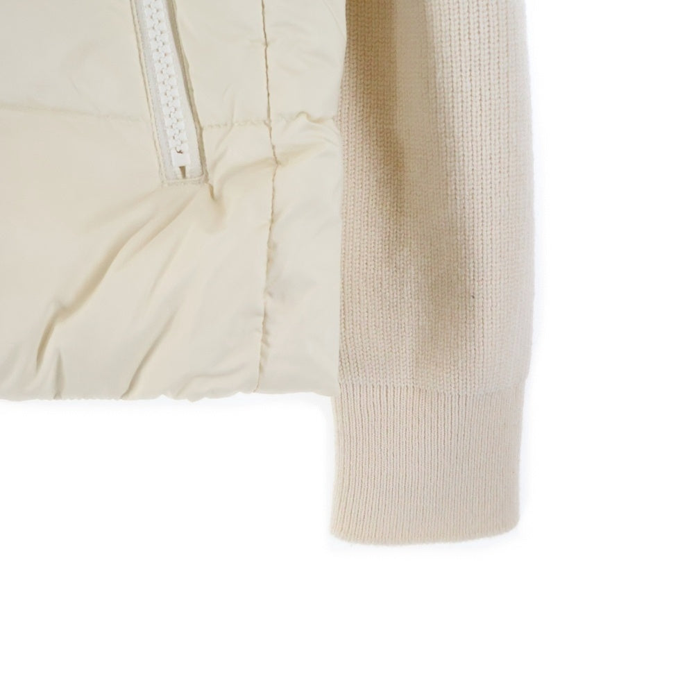 TATRAS(タトラス) KEITIE ケイティー 袖切替ブルゾン ダウンジャケット アイボリー MTAT24A4928-D