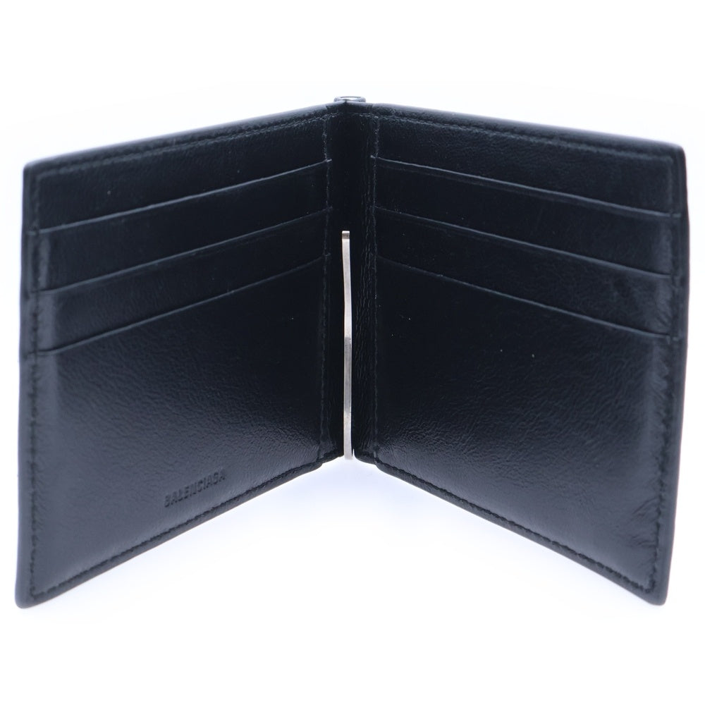 BALENCIAGA(バレンシアガ) ロゴ マネークリップウォレット 二つ折り