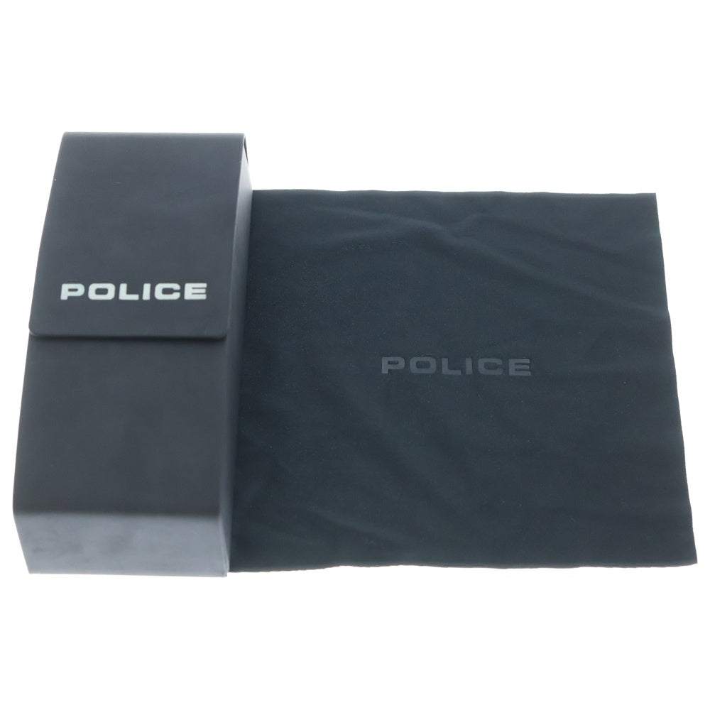 POLICE(ポリス) サングラス アイウェア Heritage ヘリテージ OCTANE12 オクタン12 スクエア セル メタル コンビネーション ブラック SPLP27