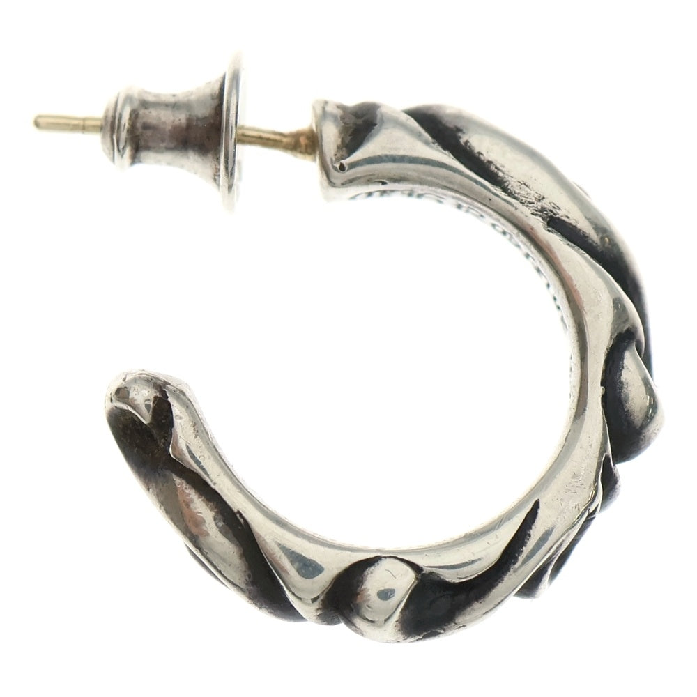 CHROME HEARTS(クロムハーツ) HOOP SCROOL スクロール フープピアス シルバー BCA102