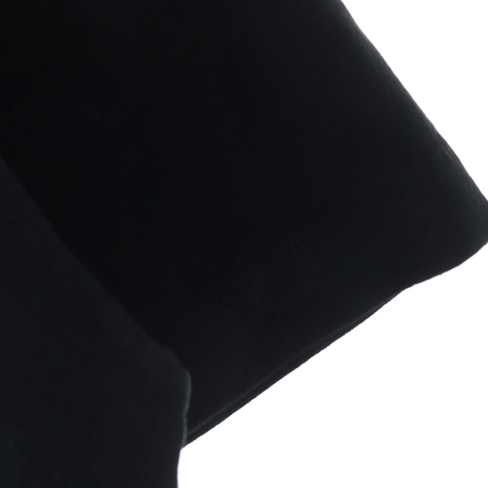 CHROME HEARTS(クロムハーツ) Y NOT 胸ポケットロゴ刺繍 半袖 クルーネック Tシャツ ブラック