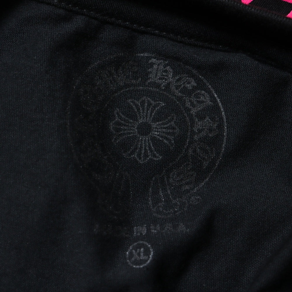 CHROME HEARTS(クロムハーツ) ピンクホースシュー プリント 袖