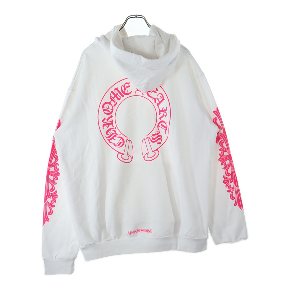 CHROME HEARTS(クロムハーツ) バックホースシュー 袖フローラル ピンク